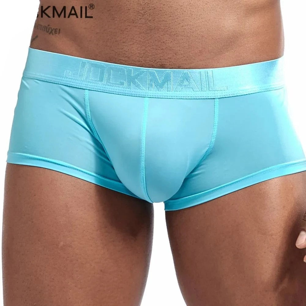 Men Ultra Thin Boxer Briefs Underwear