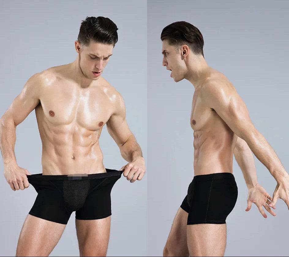 2 pcs Boxer Briefs Men's Magnetic Therapy Underwear