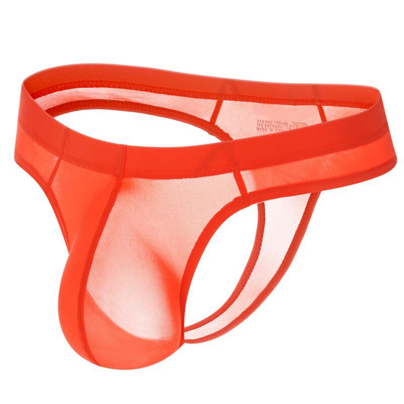 Men's Translucent Ultra Thin Thong Underwear