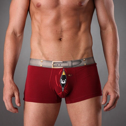 Men's Cartoon Boxer Briefs Underwear