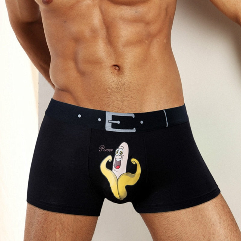 Men's Cartoon Boxer Briefs Underwear