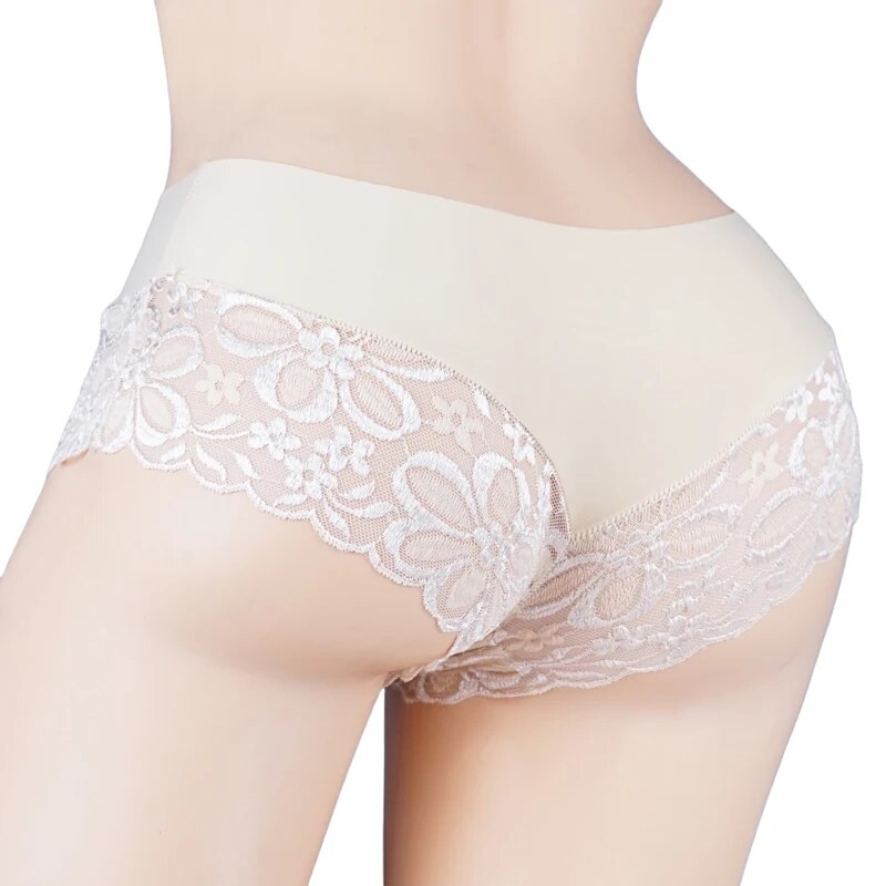 Lace Sexy Panties Open & Close Front Sleeve for Men