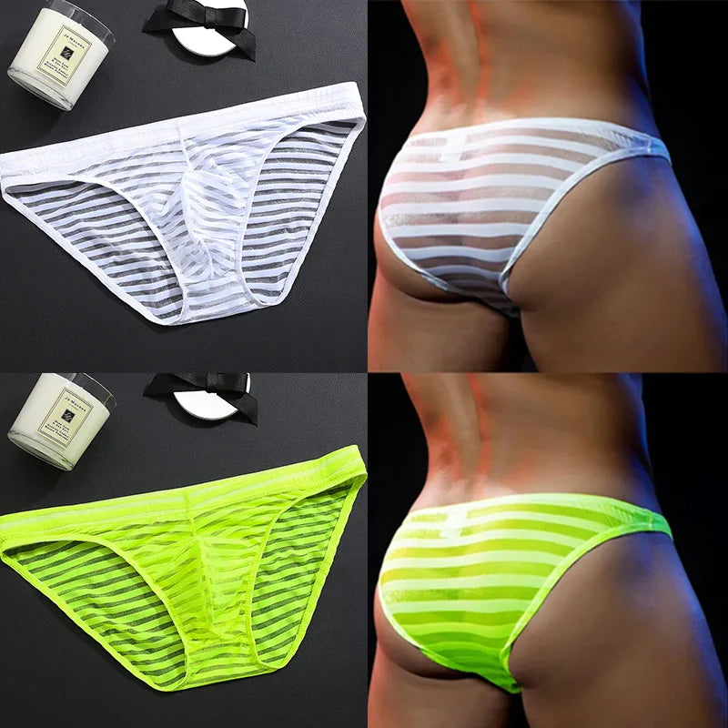 Men's Ultra-Thin Translucent Mesh Underwear