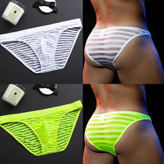 Men's Ultra-Thin Translucent Mesh Underwear