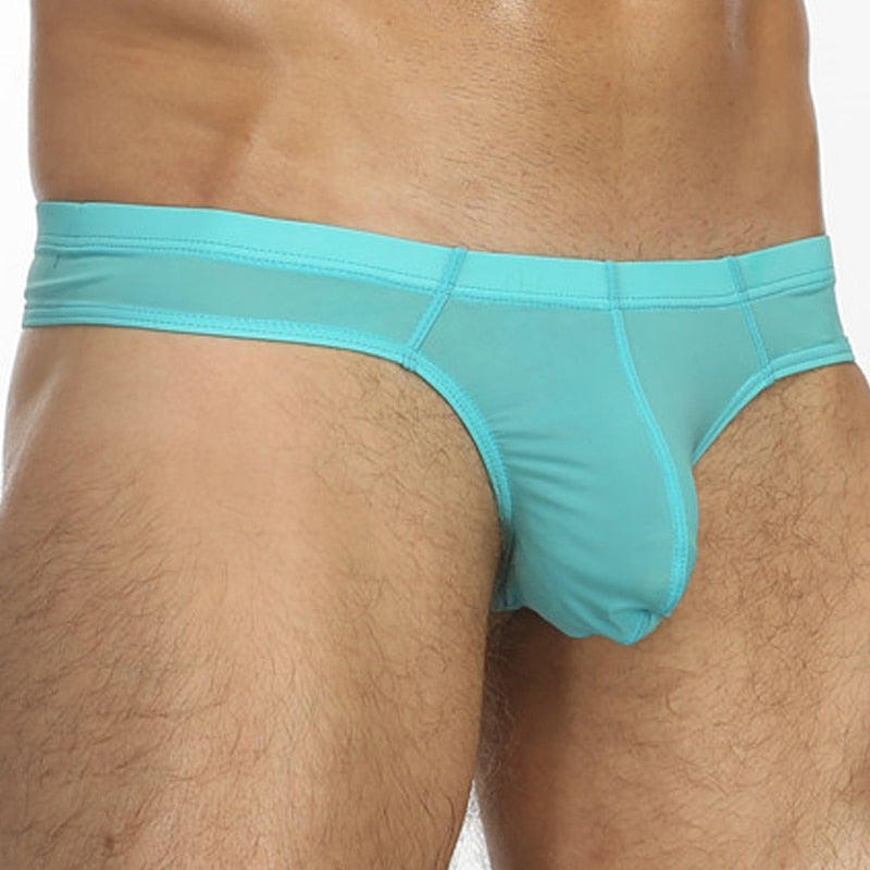 Men's Translucent Ultra Thin Thong Underwear