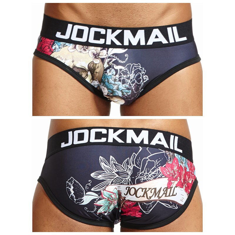 Men Printed Briefs Underwear