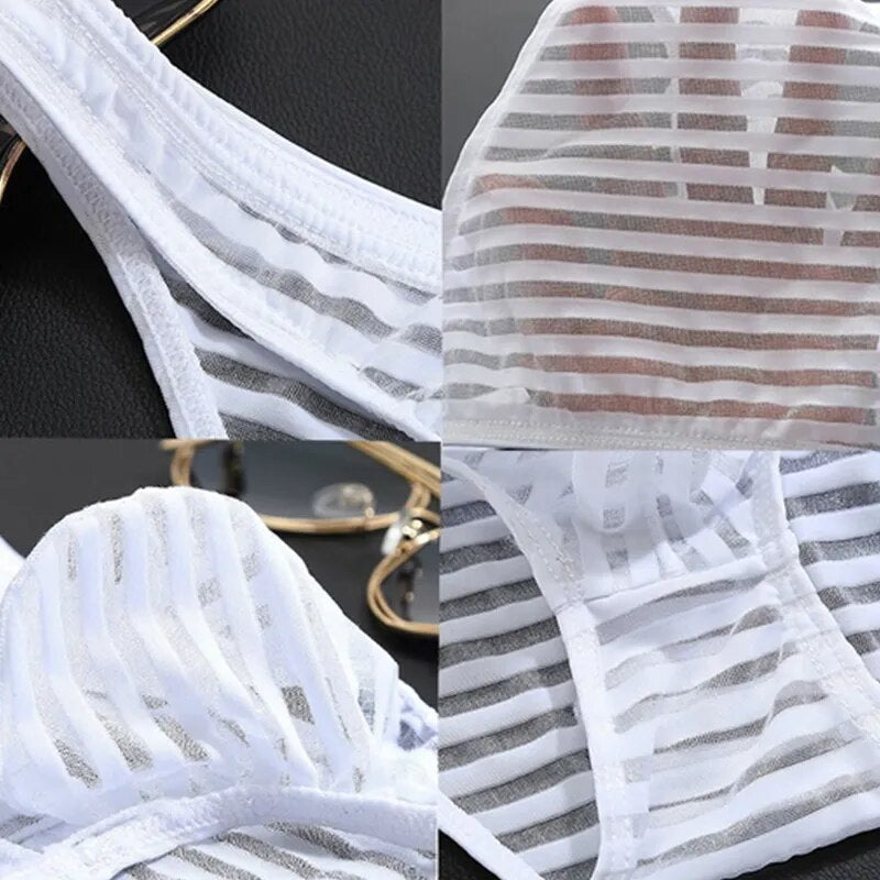 Men's Ultra-Thin Translucent Mesh Underwear