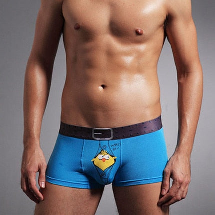 Men's Cartoon Boxer Briefs Underwear