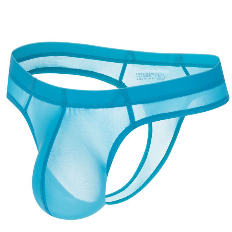 Men's Translucent Ultra Thin Thong Underwear