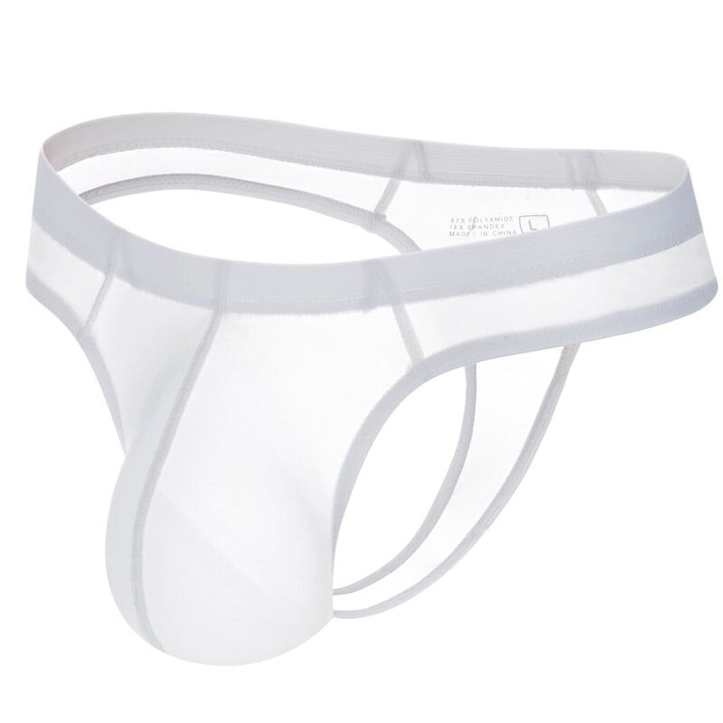 Men's Translucent Ultra Thin Thong Underwear