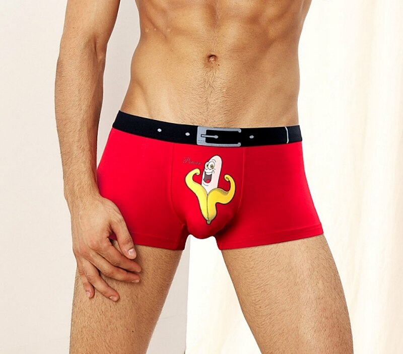 Men's Cartoon Boxer Briefs Underwear