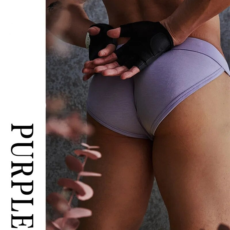 Sexy Men Slip Briefs Underwear Raised Pouch