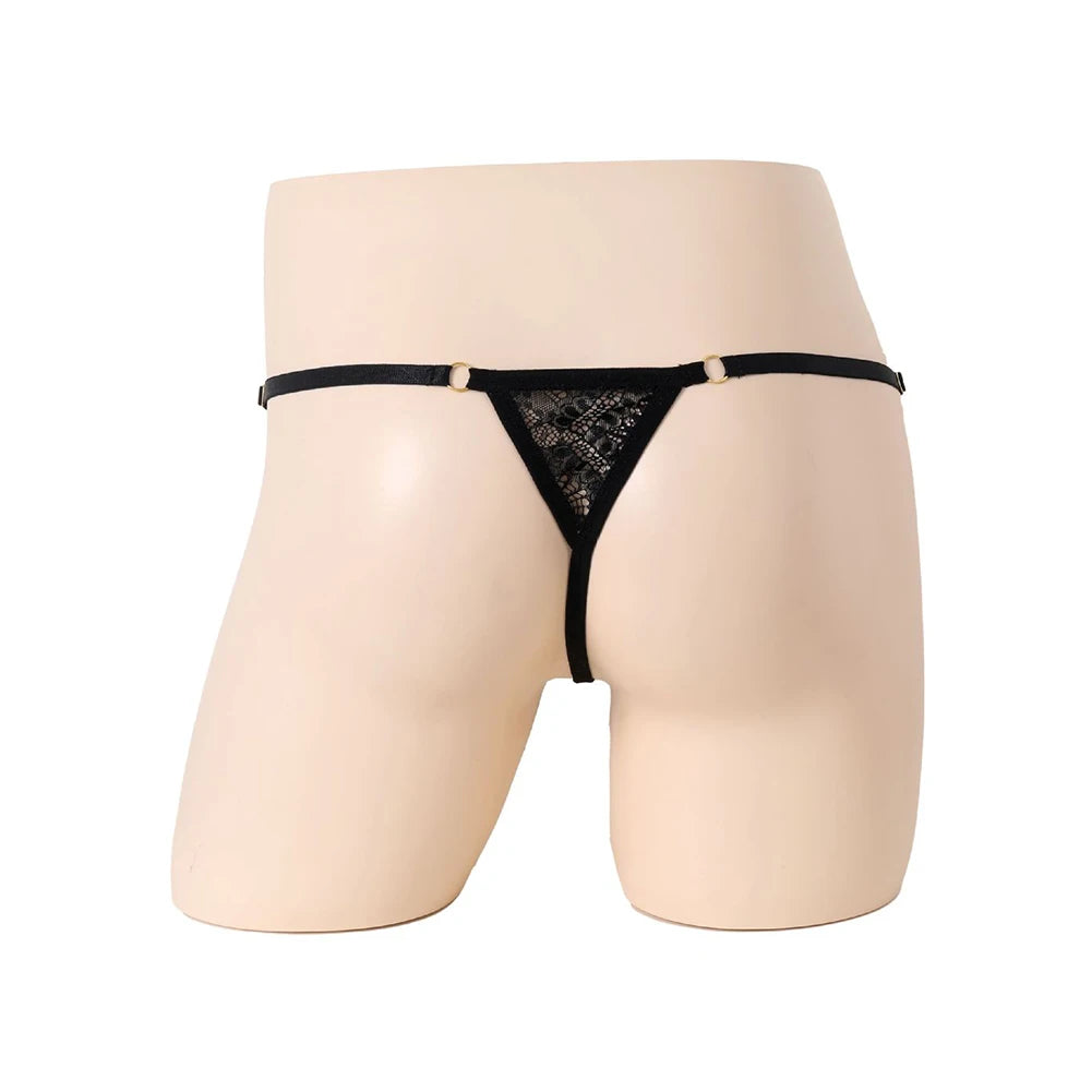 Men Elastic T-Back Thong G-String Lingerie Underwear