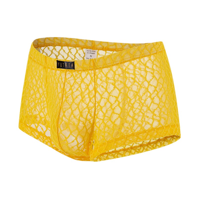 Men's Lace Boxer Briefs underwear