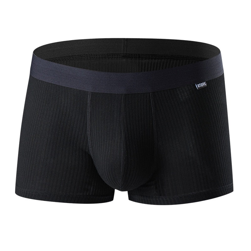 Boxer Briefs Underwear for Men with U Bulge Pouch