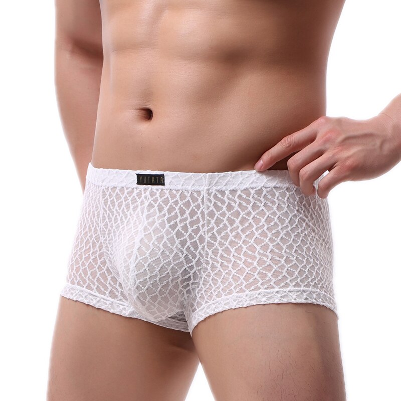 Men's Lace Boxer Briefs underwear