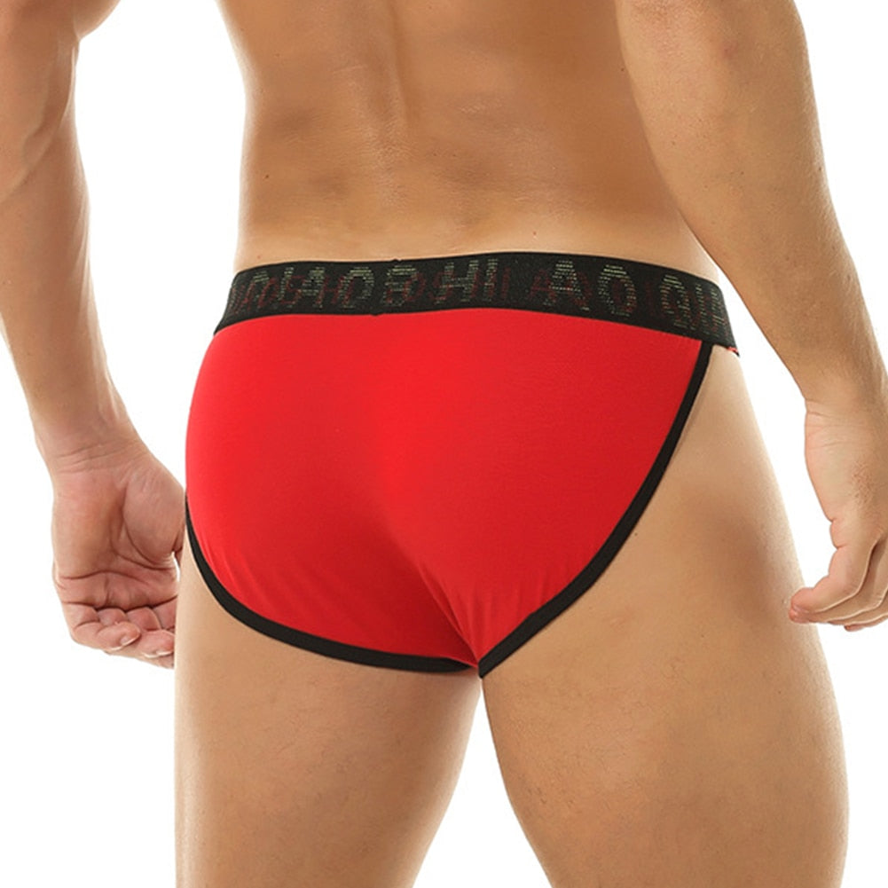 Men Buckle Briefs Underwear