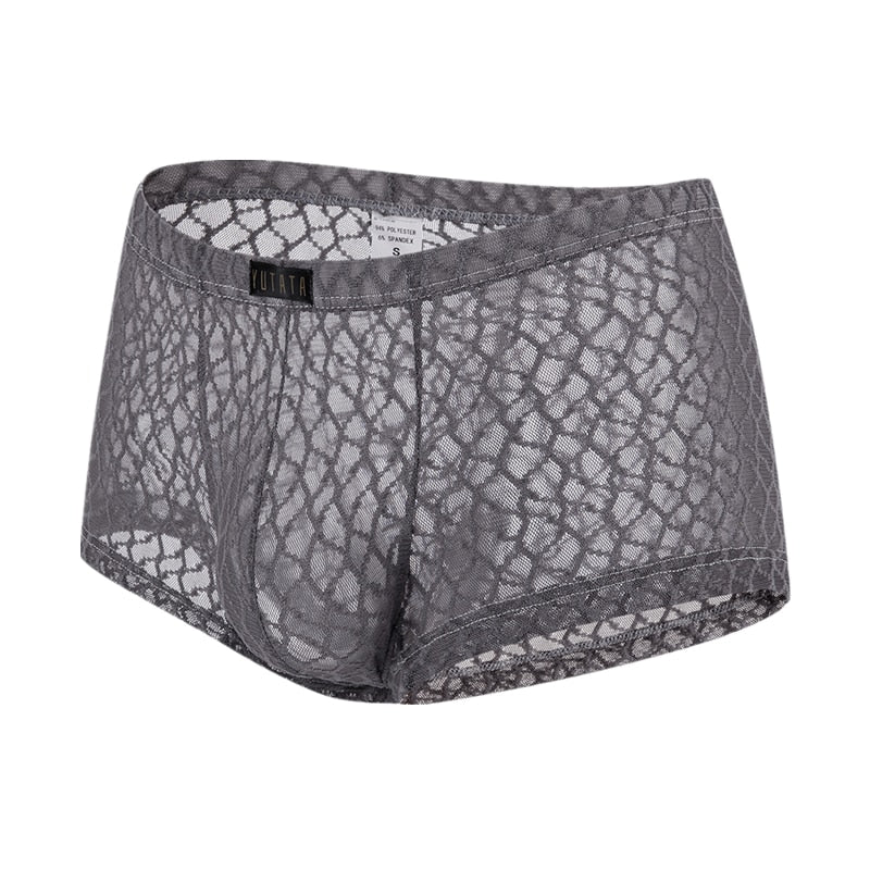 Men's Lace Boxer Briefs underwear