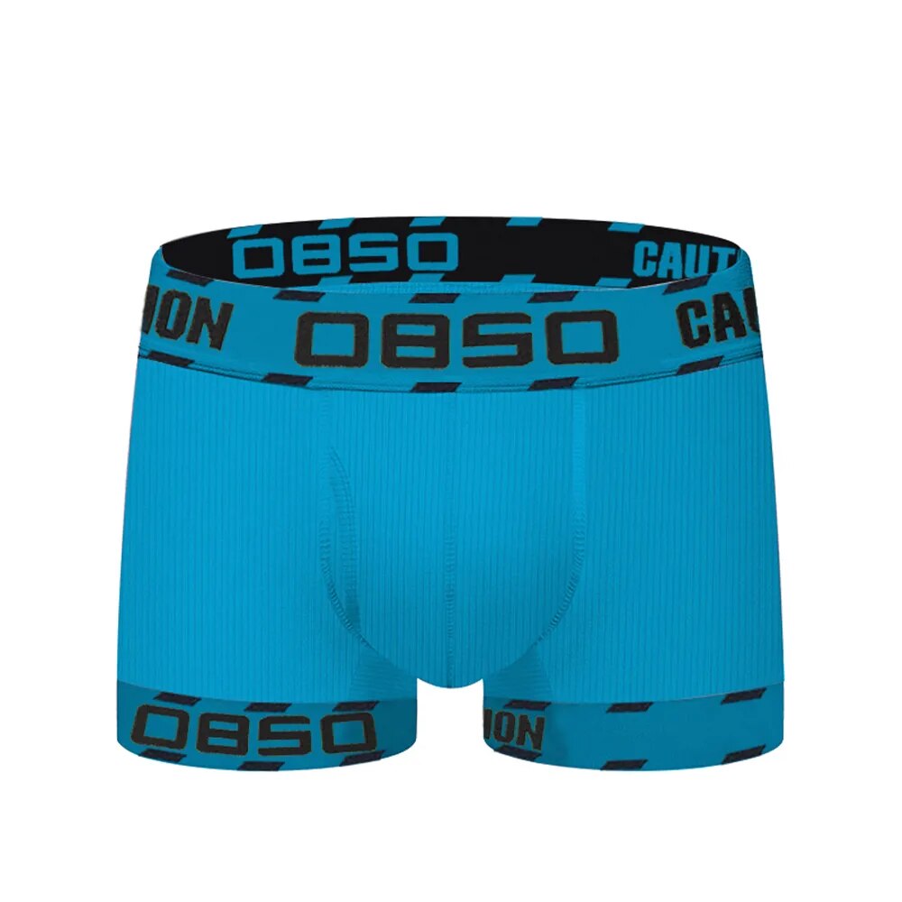 Men's Long Cotton Boxer Briefs Underwear