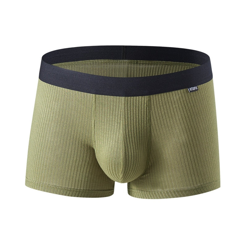 Boxer Briefs Underwear for Men with U Bulge Pouch