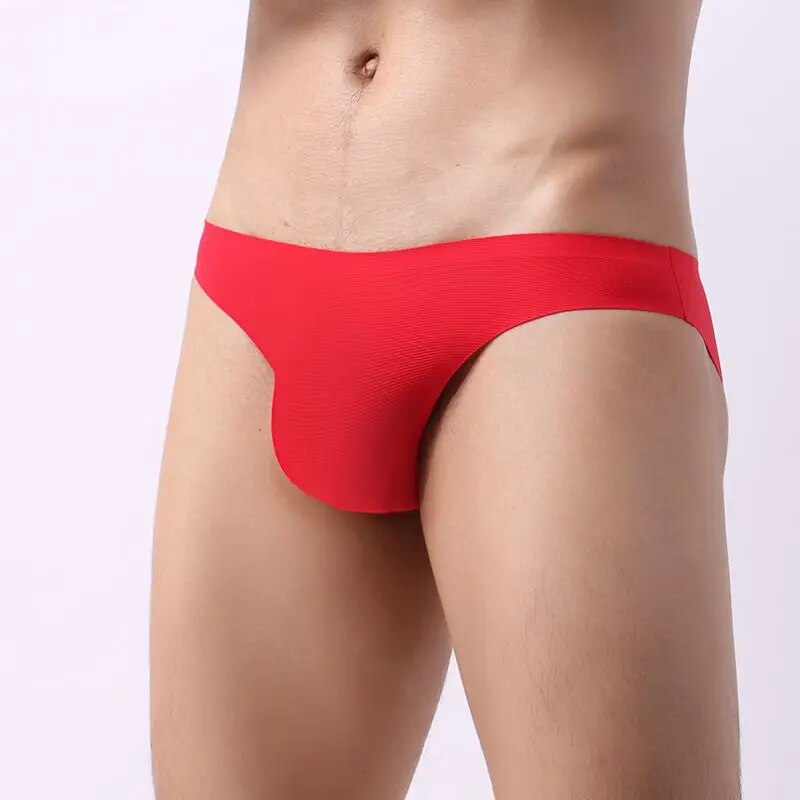 Men's Briefs Ice Silk Translucent Underwear