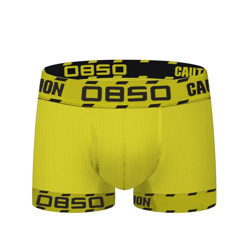 Men's Long Cotton Boxer Briefs Underwear