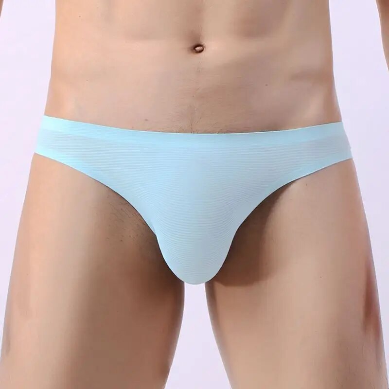 Men's Briefs Ice Silk Translucent Underwear