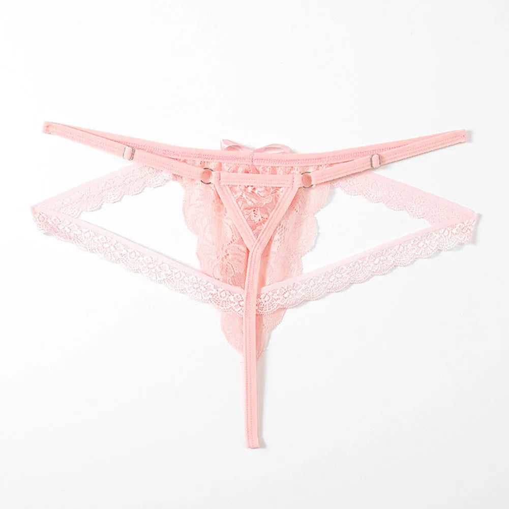 Sexy Men's Lingerie Lace G-string Thongs Underwear