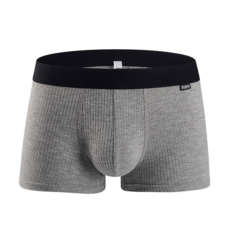 Boxer Briefs Underwear for Men with U Bulge Pouch