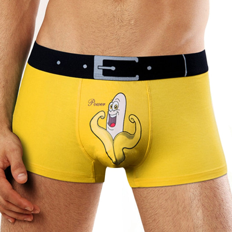 Men's Cartoon Boxer Briefs Underwear