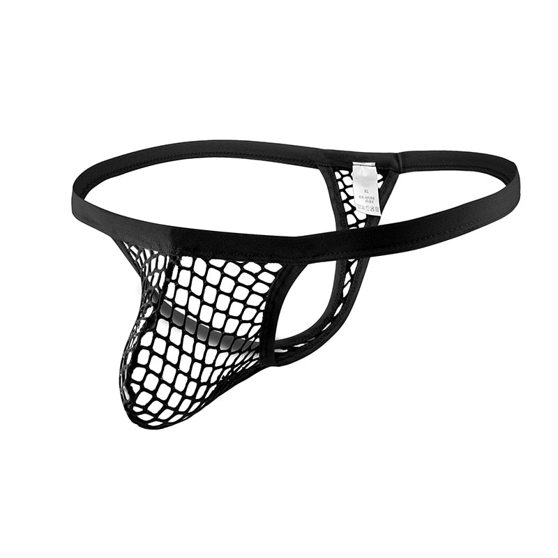 Sexy Men's Mesh Thong Underwear