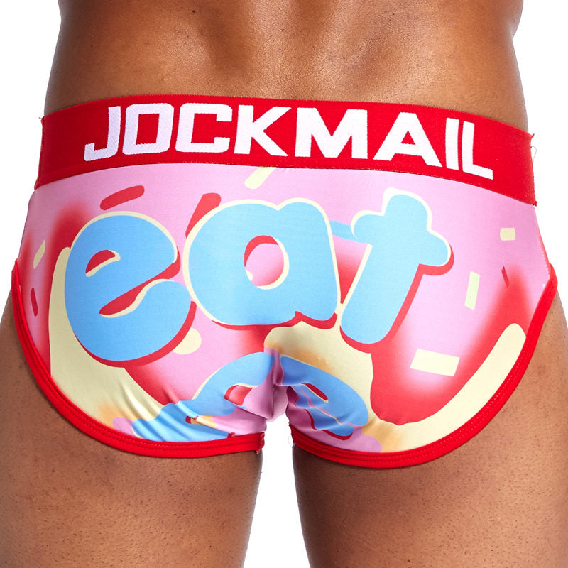 Men Printed Briefs Underwear