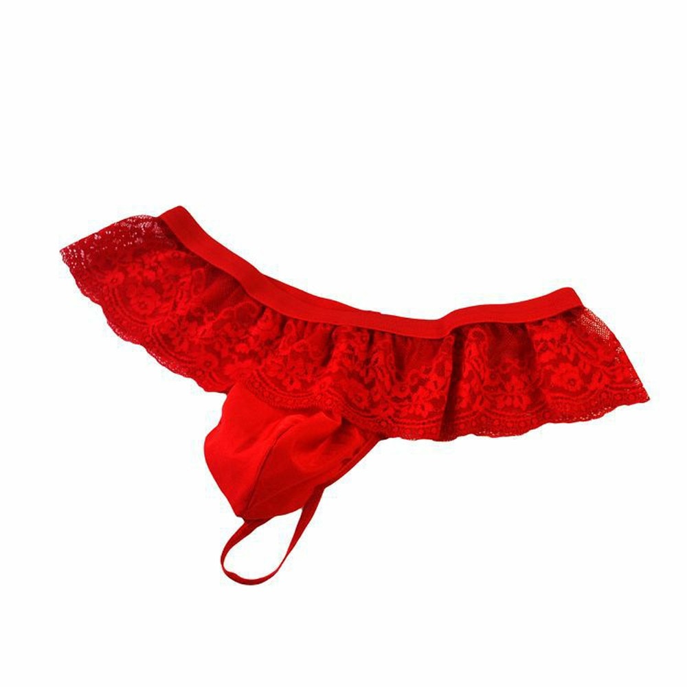 Men Thong Panties Lace Underwear