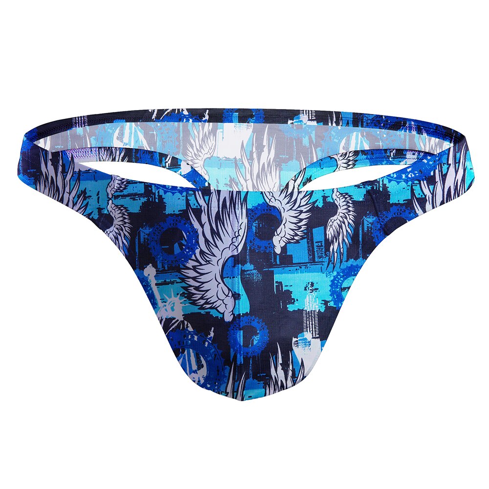 Men's Printed Thongs Underwear