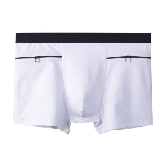 Men Boxer Briefs Underwear with Pockets