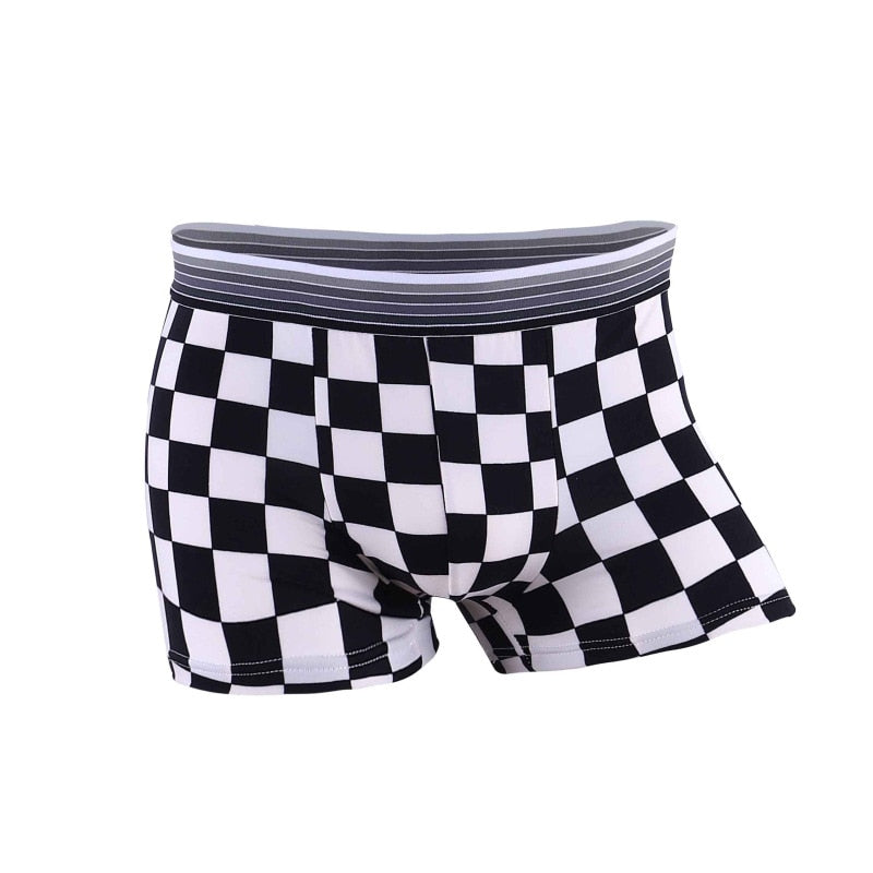 Men Cartoon Boxer Briefs Underwear