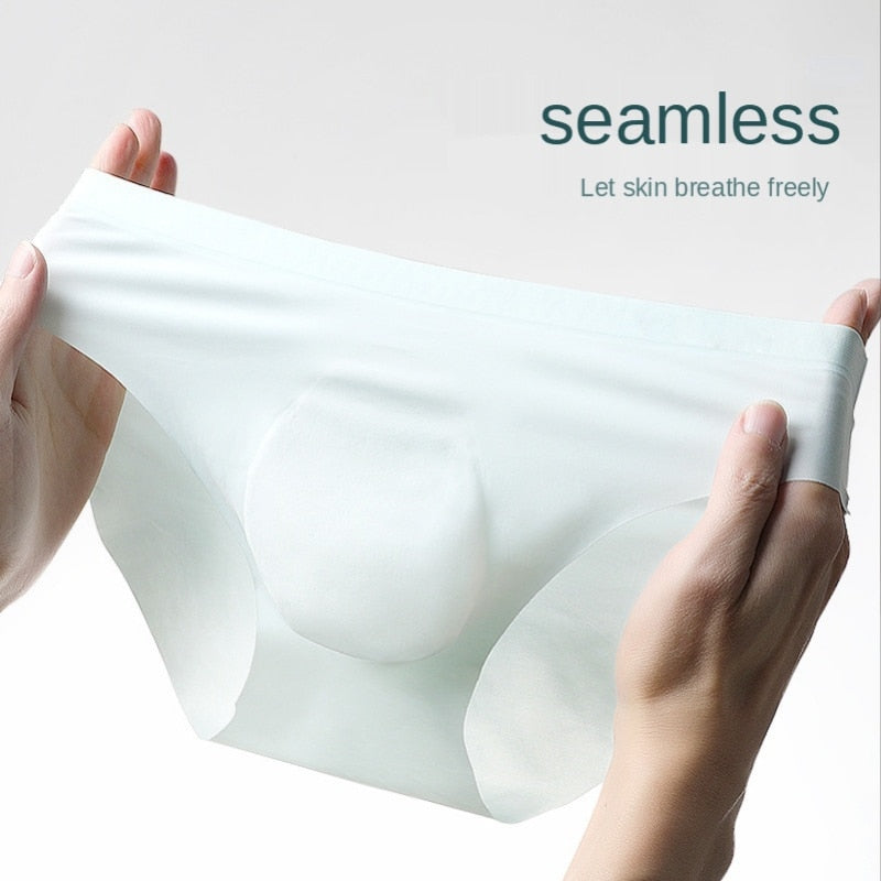 Men Briefs Thin Translucent Seamless Underwear